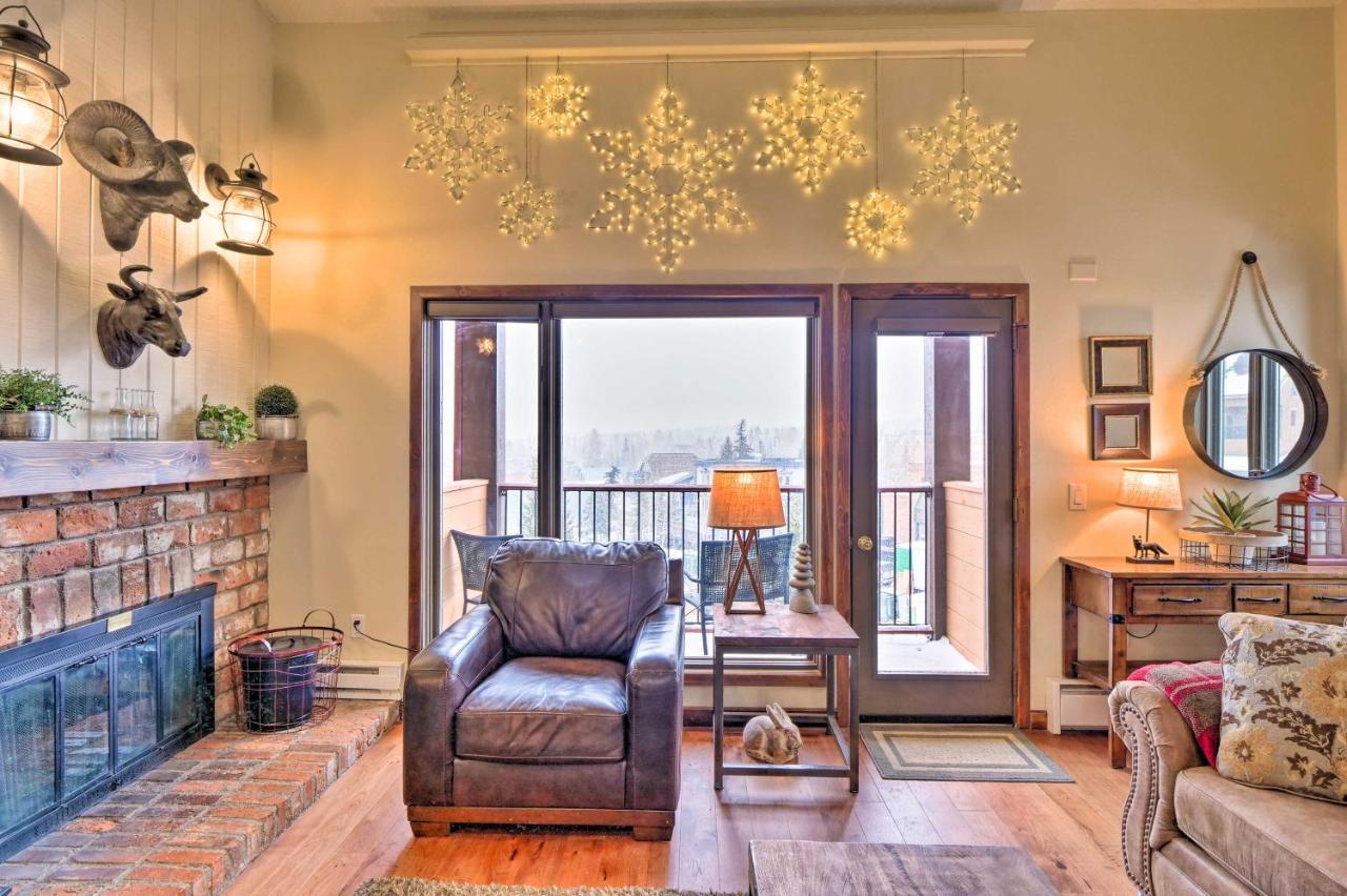 Cozy Breckenridge Condo At Base Of Peak 9! Eksteriør bilde